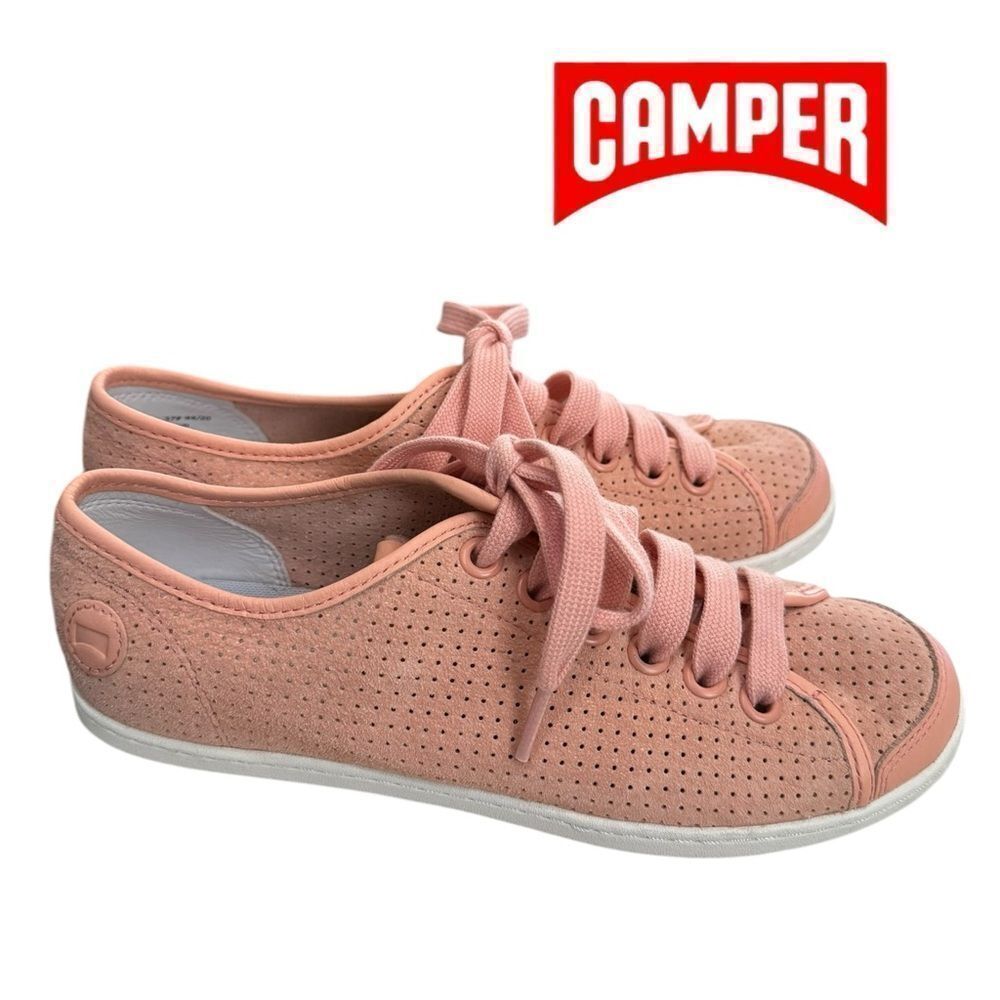 Camper Women's UNO 21815 Suede Leather Lace Sneakers 37